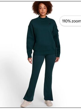 Reebok Sweatshirt & Flare Legging Matching Set